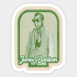 James Baldwin Cool Sticker